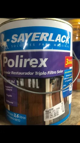 Verniz triplo filtro solar mogno galão de 3.6 a unidade