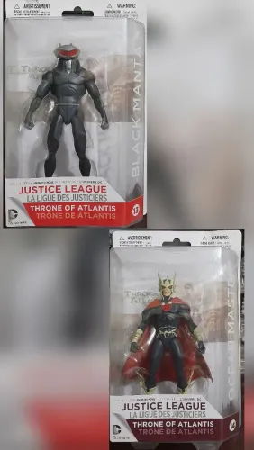 BONECOS DC LOTE TRONO DE ATLÂNTIDA 