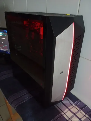 Pc Gamer AMD Ryzen 5 4600g / 16 Gb RAM / NVME 500GB / Fonte 650w / Gabinete Corsair