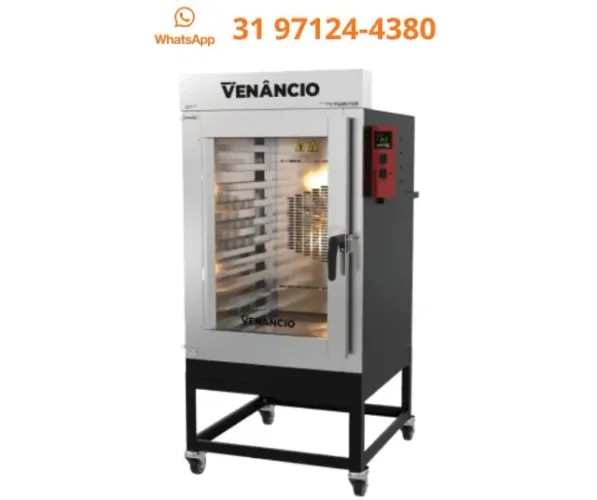 Forno Turbo 10 Esteiras a Gás Venâncio