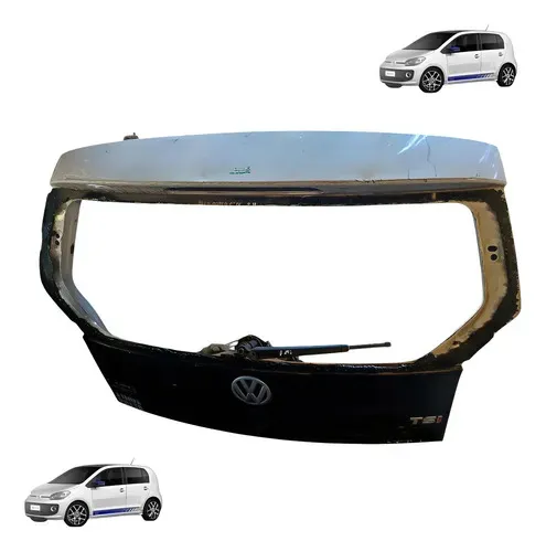 Tampa Traseira Porta Malas Volkswagen Up Tsi 2014 A 2022 Branco
