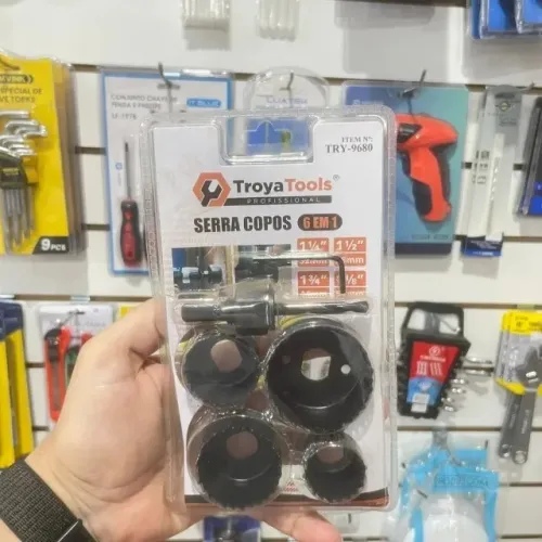 Kit Serra Copo 6 Peças - Entrega Grátis