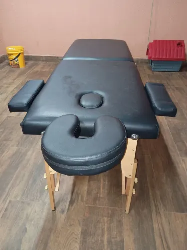 Maca de Massagem Portátil Dobrável (Maleta) - Cor Preta