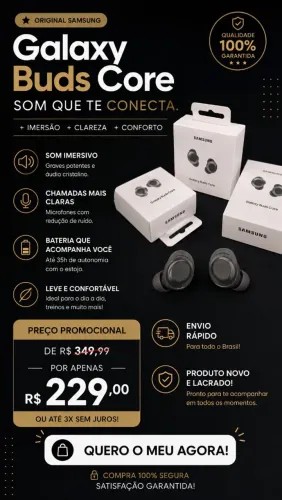 FONE DE OUVIDO ORIGINAL