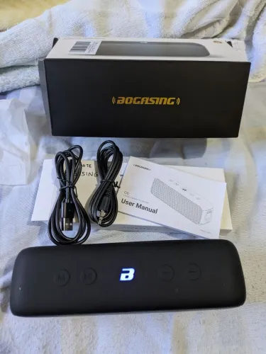 Caixa som bluetooth BOGASING G6, Semi-nova, muito bom!