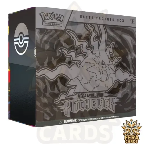 ETB Pitch Black Elite Trainer Box - Inglês - Pokémon TCG