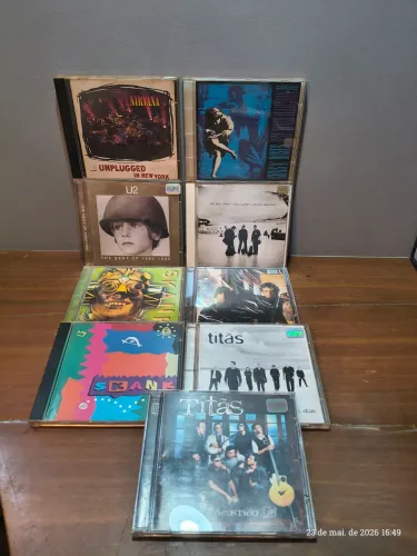 Cd de rock, Nirvana, Audioslave, Skank