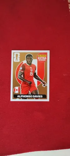 Figurinha Extra Bronze Alphonso Davies 2026