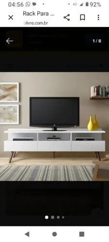 Rack para TV até 65 polegadas Madesa londres