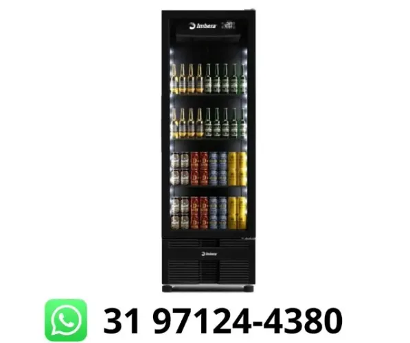 Cervejeira 560L Porta de Vidro Imbera