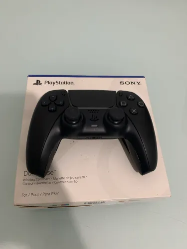 Controle PlayStation 5 Black seminova