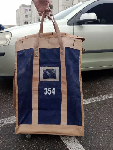Bolsa carinho com rodinha para carga