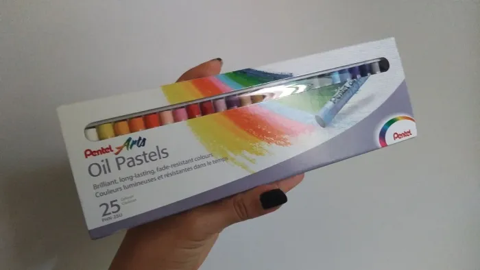 Giz pastel pentel