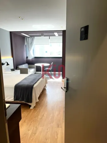 Studio na Vila Olímpia, São Paulo-SP: 1 quarto, 1 banheiro, 1 vaga, 38m² de área - Imperdí