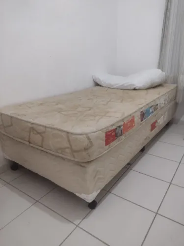 Cama box solteiro Base+Colchao