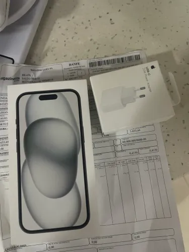 iPhone 15 pro Max 256 novo lacrado com carregador e nota fiscal 