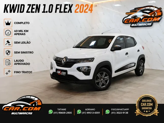 Renault Kwid Zen 1.0 Flex 12V 5P Mec. 2024