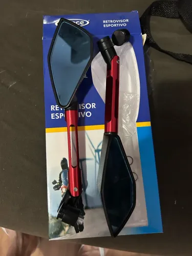 Par de espelhos esportivos para Yamaha N Max e X Max