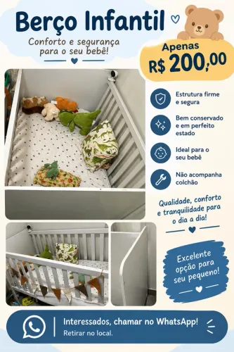 Vendendo itens infantil  *