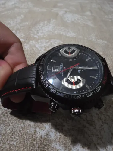 Relogio Tag Heuer Carrera Couro