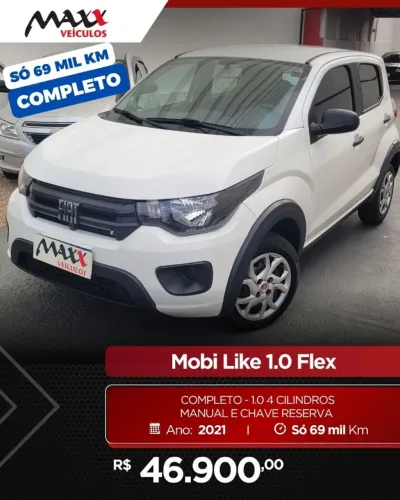 Fiat Mobi Like 1.0 Fire Flex 5P. 2021