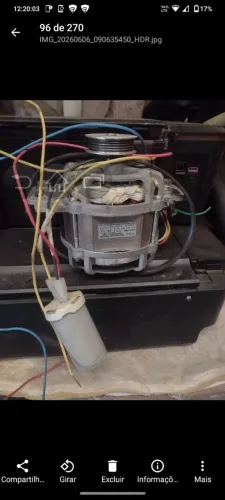 Motor de lavadora 