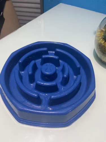 Comedouro Lento Pet com Obstáculos em Espiral