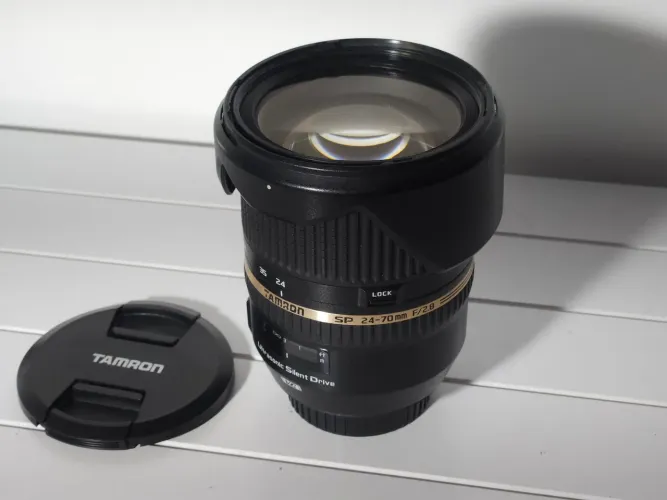  Tamron Sp 24-70mm F/2.8 Di Vc para Canon Ef Full Frame