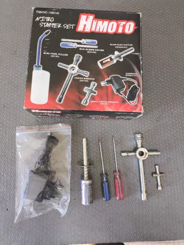 Kit partida aquecedor de velas himoto automodelo 