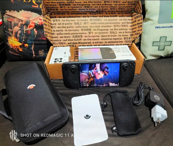 Steam Deck Oled 1TB - IMPECÁVEL! (Aceito Olx pay)
