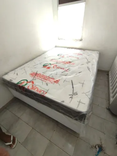 Cama Box Casal base e colchão Exclusive topázio D28 - Novo e embalado!!