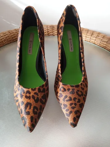 Scarpin animal print Dumond 