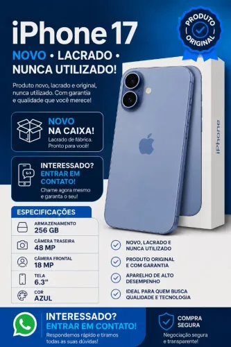 iPhone 17 - Lacrado