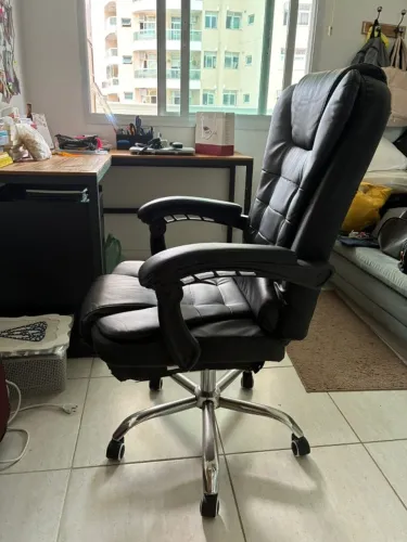 Cadeira de Escritório Presidente Giratória