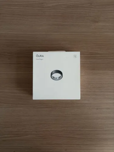 Oura Ring 4 / Tamanho 12/ Cor preto Stealth