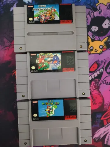 Fitas de super Nintendo 