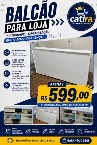 Balcão para loja