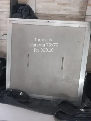 Tampa de cisterna em Alumínio 79X79