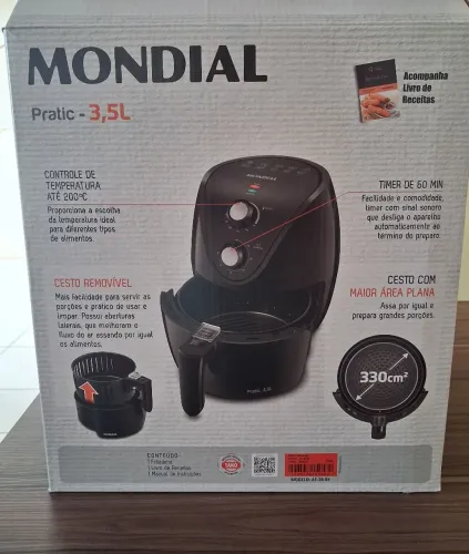 AIR FRIER MONDIAL 3,5 L
