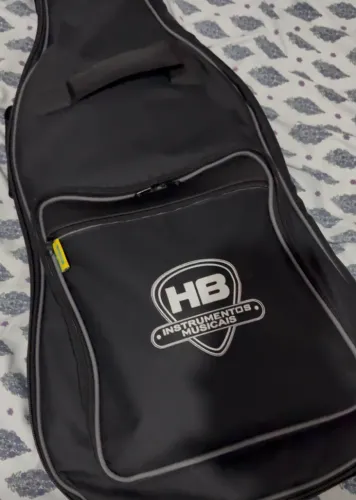 Capa Bag Para Contra Baixo Avs Ch200 Acolchoada