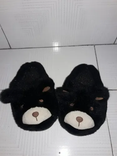 Pantufas de urso solado grosso N°33 