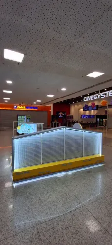 QUIOSQUE para Shopping em madeira NAVAL medindo 3x2m/6m²