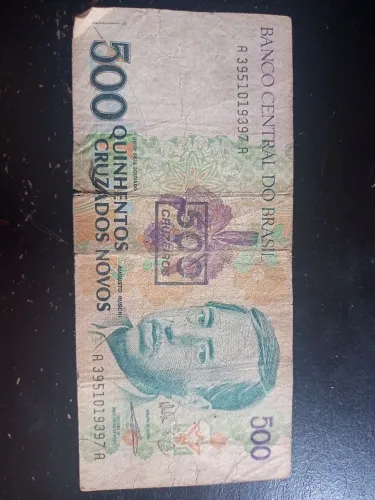 Cédula de 500 Cruzados Novos
