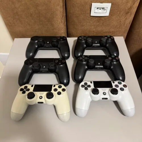 Lote com 6 Controles PS4 Originais - 100% Funcionais e Testados
