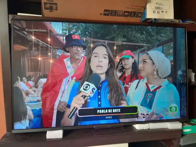 Tv Smart Philips Ambilight 55 polegadas
