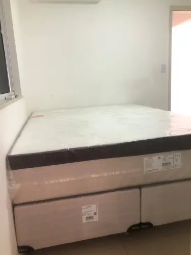 Cama Queen Nova sem uso