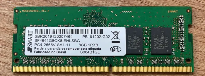 Memoria ram sodim 8gb 2666
