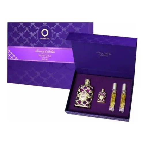 Conjunto Orientica Velvet Gold 80 ml +min 7,5+2 min 10 ml