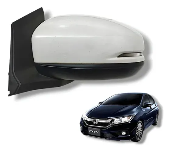 Retrovisor Honda City 2014 2015 A 2018 Esquerdo Com Pisca