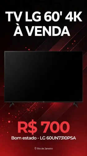 TV LG 60 polegadas